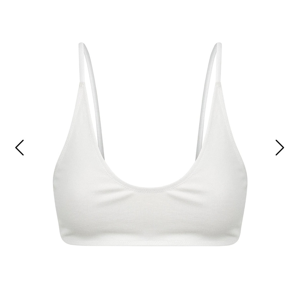 Floating swim white Terry cloth bikini